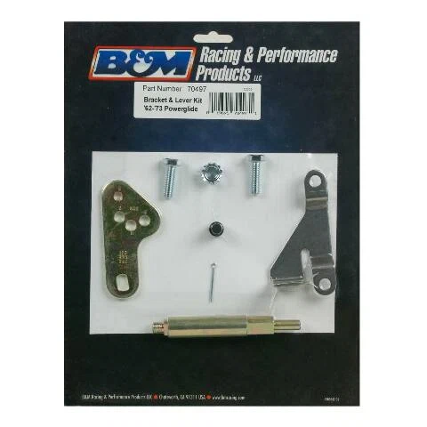 B&M Cable Bracket & Shift Lever Kit - GM - 70497